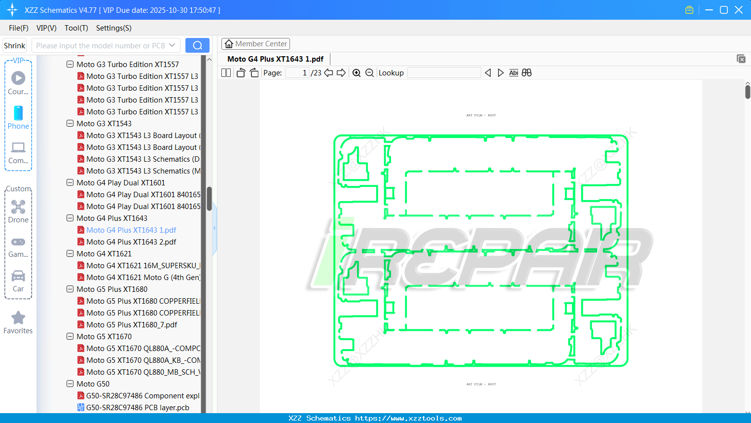 Motorola Moto G4 Plus XT1643 1